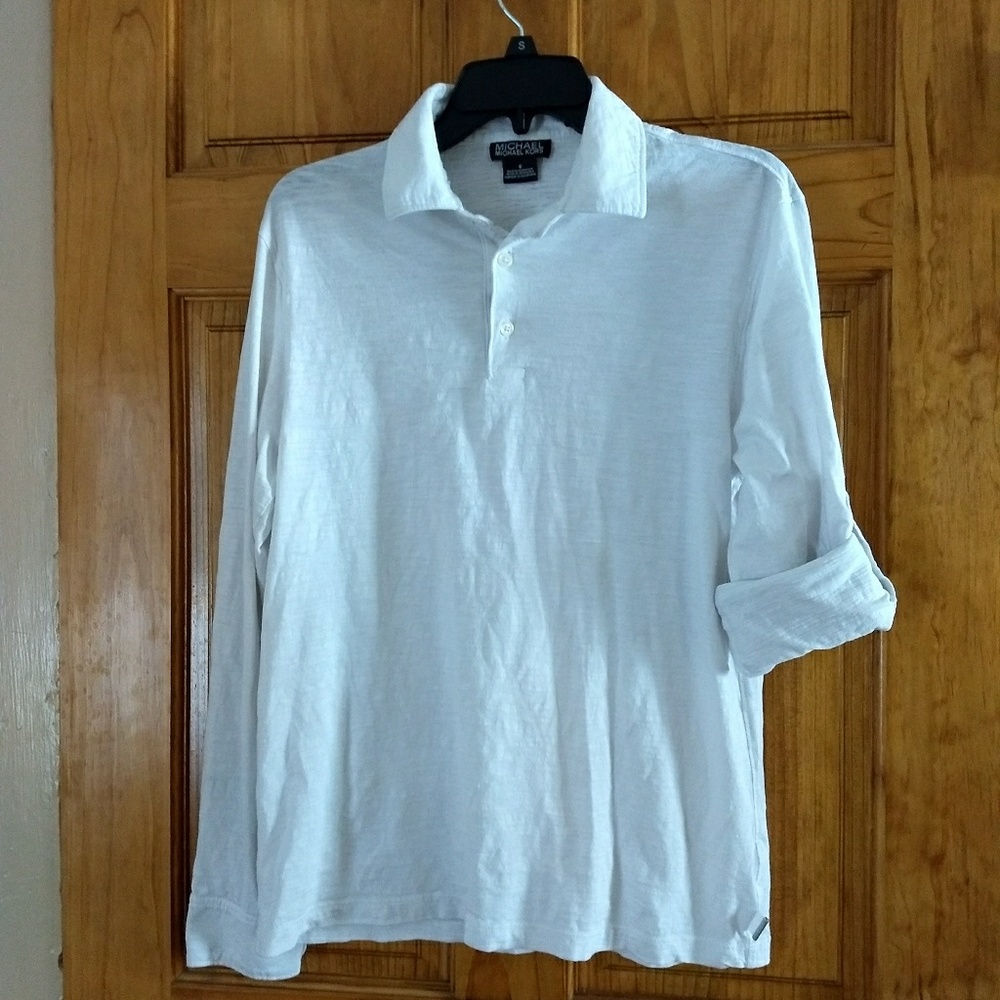 Michael Kors Mens long sleeve polo shirt